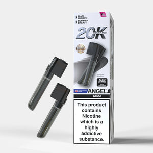 Black Edition 2x (2ml pod+ 10ml refill) Angel® 20000 Pods