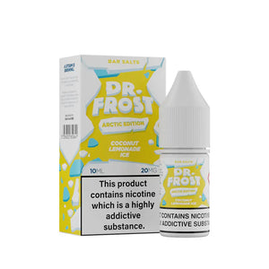 Dr Frost Arctic Coconut Lemonade Ice 10ml Nic Salt E-Liquid Dr Frost