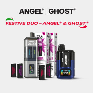 Festive Duo – Angel® & Ghost® Vapes Bars®