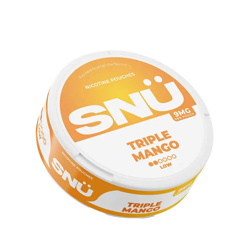 SNU Triple Mango Nic Pouches by Bar Juice SNU