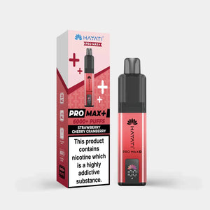 Strawberry Cherry Cranberry Hayati® Pro Max+ | 6000+ Puffs