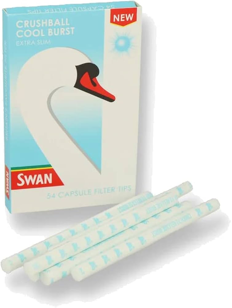 Swan Cool Burst Crushball Extra Slim Filter Tips