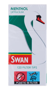 Swan Menthol Extra Slim 120 Pre Cut Filter Tips