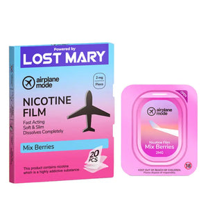 Lost Mary Airplane Mode Mix Berries Nic Film - 2mg/20PK