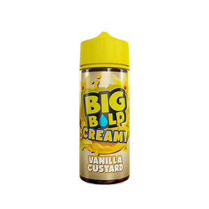 Big Bold Creamy Vanilla Custard 100ml Shortfill E-Liquid