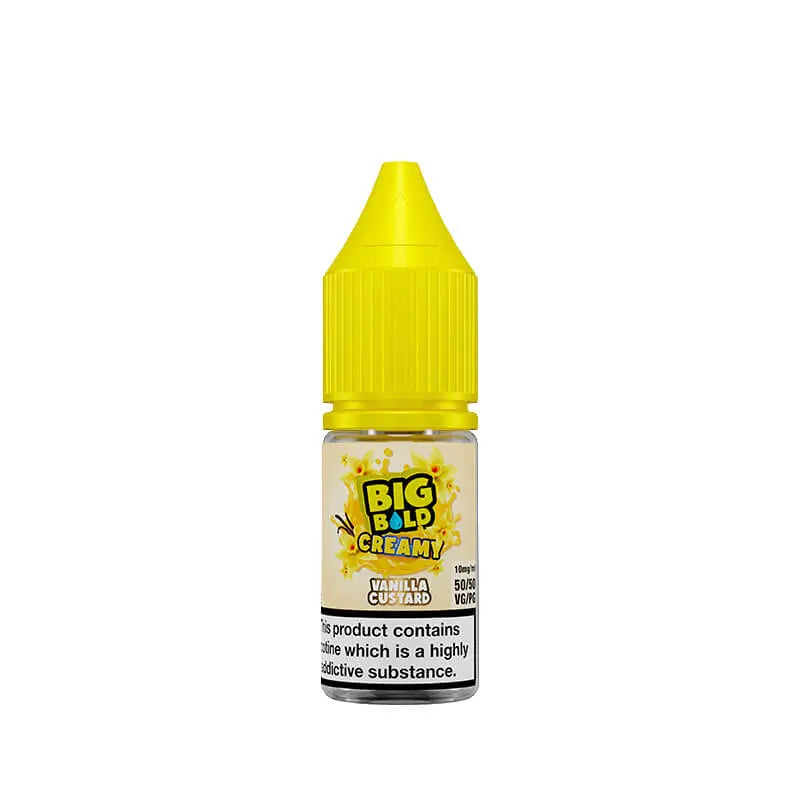 Big Bold Creamy Vanilla Custard 10ml Nic Salt E-Liquid