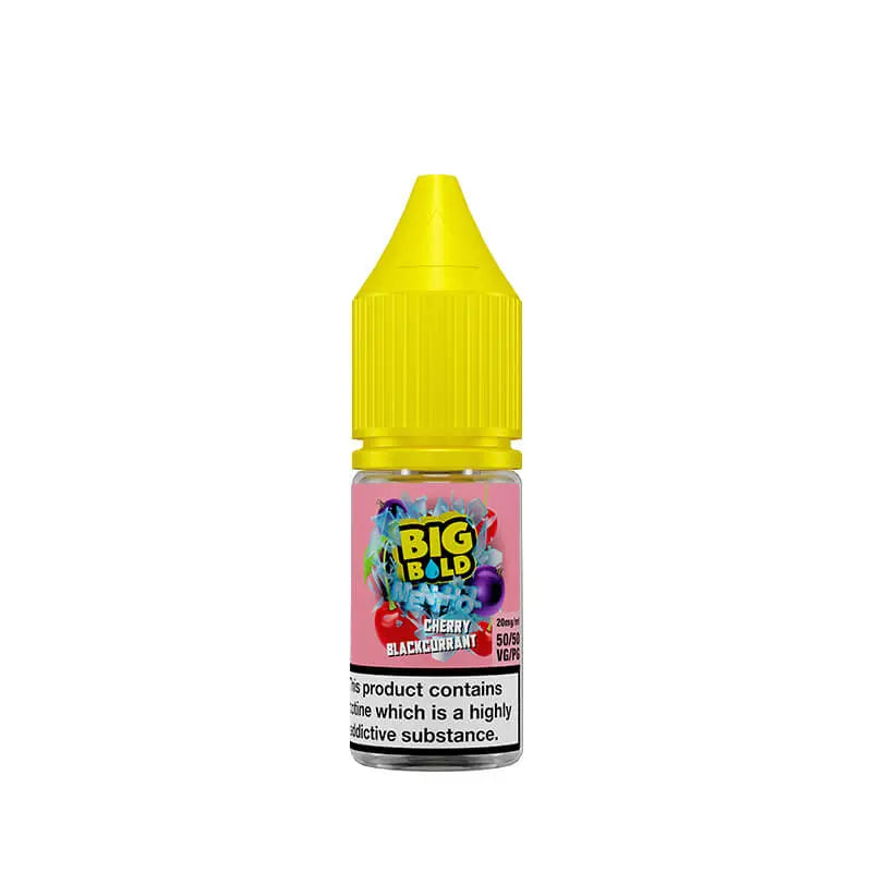 Big Bold Menthols Cherry Blackcurrant Menthol 10ml Nic Salt E-Liquid