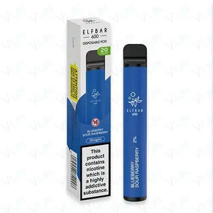 ELFBAR 600 Disposable Vape - 20mg Vape fusion