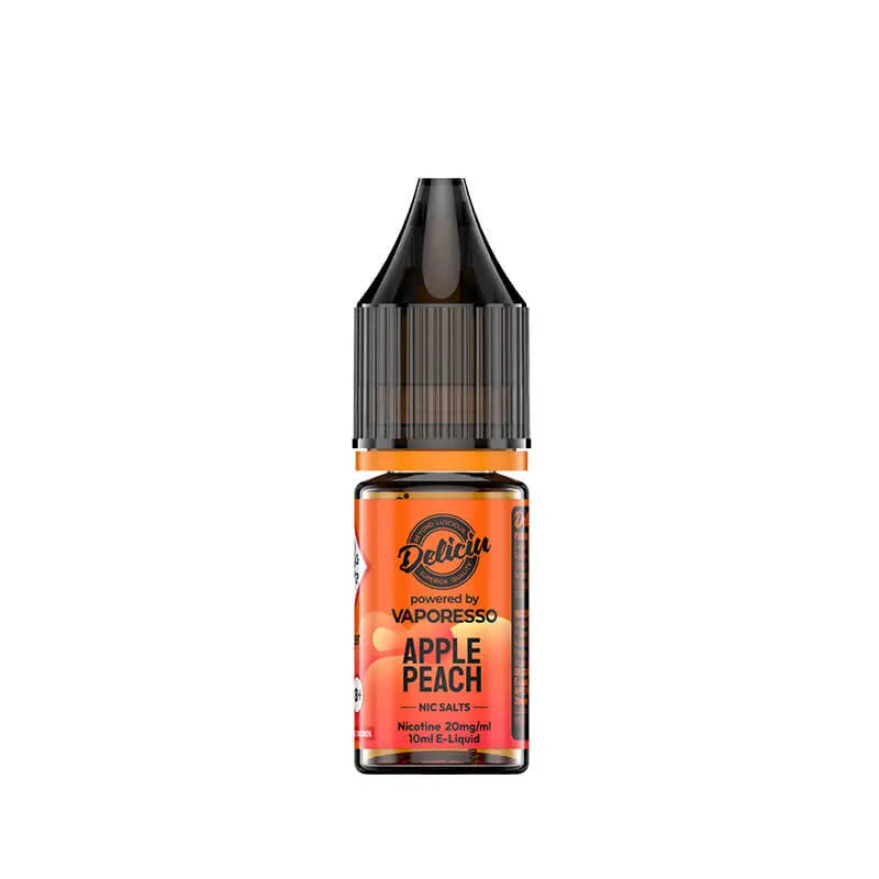 Deliciu V2 Apple Peach 10ml Nic Salt E-Liquid by Vaporesso Deliciu