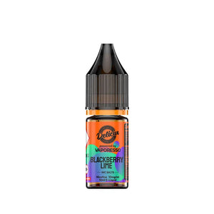 Deliciu V2 Blackberry Lime 10ml Nic Salt E-Liquid by Vaporesso Deliciu