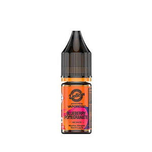 Deliciu V2 Blueberry Pomegranate 10ml Nic Salt E-Liquid by Vaporesso Deliciu