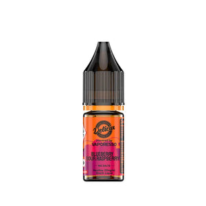 Deliciu V2 Blueberry Sour Raspberry 10ml Nic Salt E-Liquid by Vaporesso Deliciu