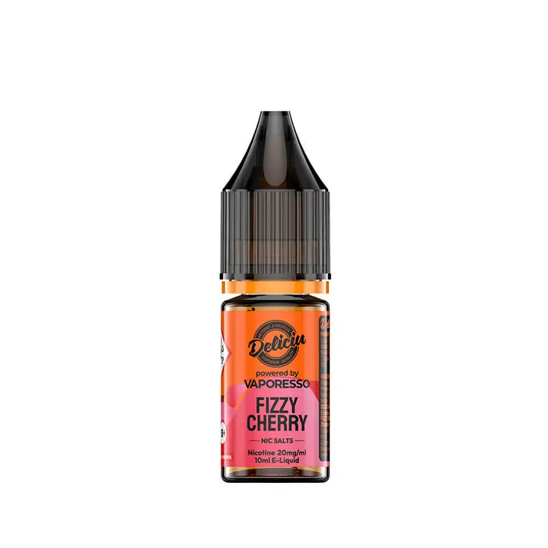 Deliciu V2 Fizzy Cherry 10ml Nic Salt E-Liquid by Vaporesso Deliciu