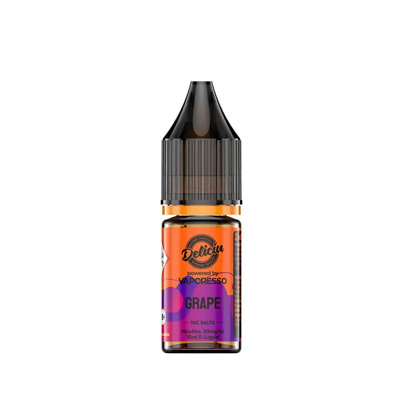 Deliciu V2 Grape 10ml Nic Salt E-Liquid by Vaporesso Deliciu