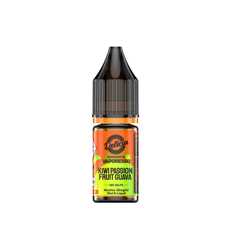 Deliciu V2 Kiwi Passion Fruit Guava 10ml Nic Salt E-Liquid by Vaporesso Deliciu