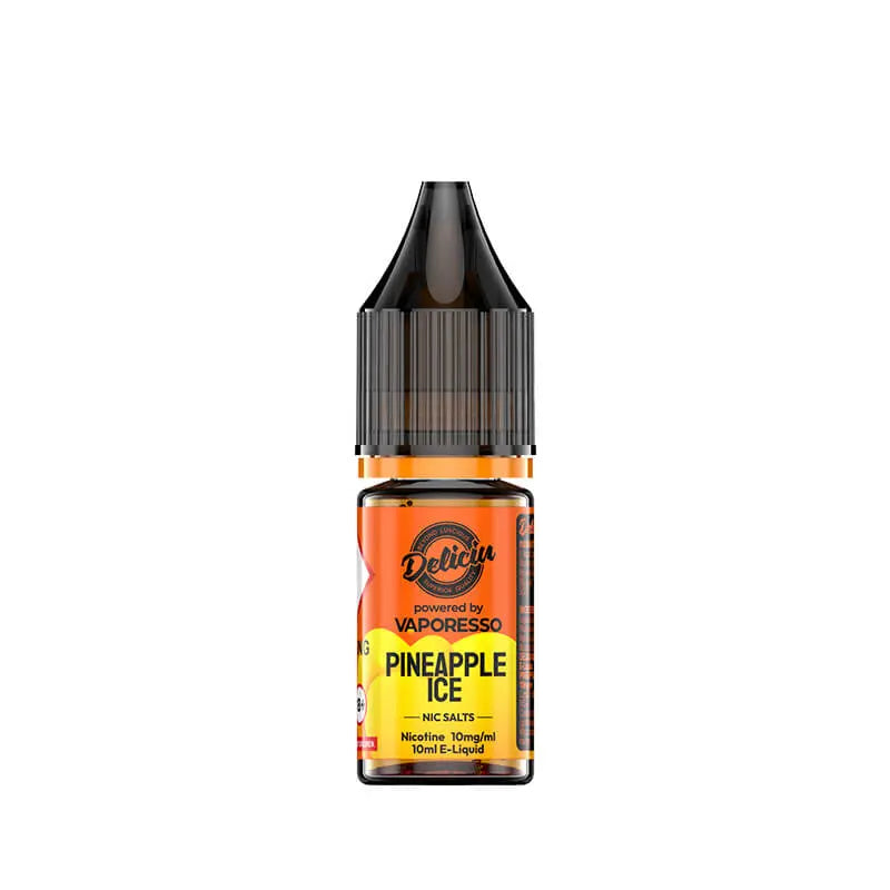 Deliciu V2 Pineapple Ice 10ml Nic Salt E-Liquid by Vaporesso Deliciu