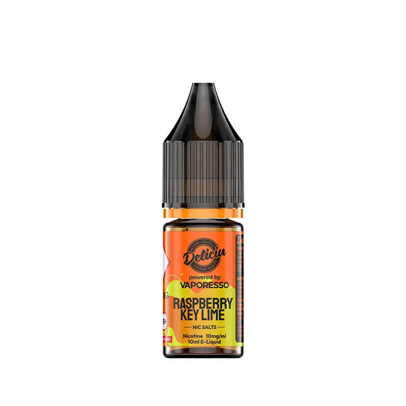 Deliciu V2 Raspberry Key Lime 10ml Nic Salt E-Liquid by Vaporesso Deliciu