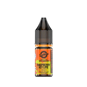 Deliciu V2 Raspberry Key Lime 10ml Nic Salt E-Liquid by Vaporesso Deliciu