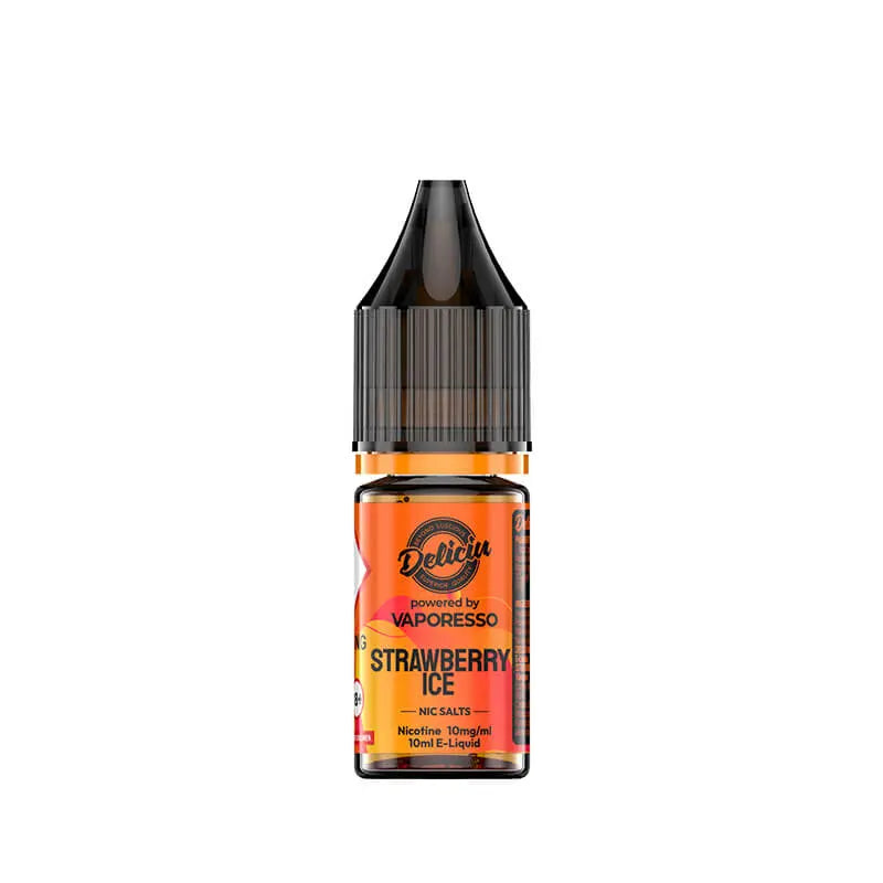 Deliciu V2 Strawberry Ice 10ml Nic Salt E-Liquid by Vaporesso Deliciu