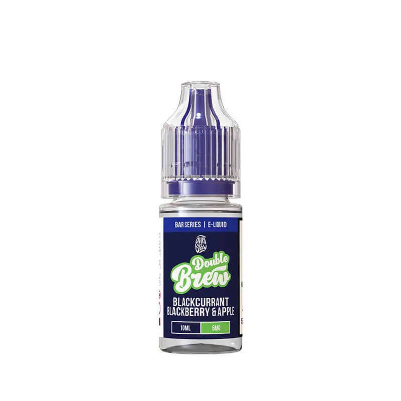 Ohm Brew Double Brew Blackcurrant Blackberry & Apple 10ml Nic Salt E-Liquid