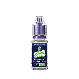 Ohm Brew Double Brew Blackcurrant Blackberry & Apple 10ml Nic Salt E-Liquid