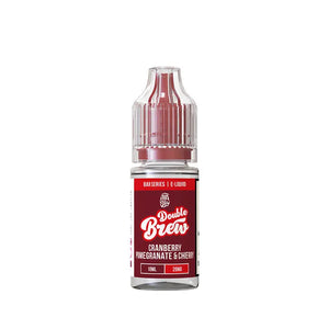 Ohm Brew Double Brew Cranberry Pomegranate & Cherry 10ml Nic Salt E-Liquid