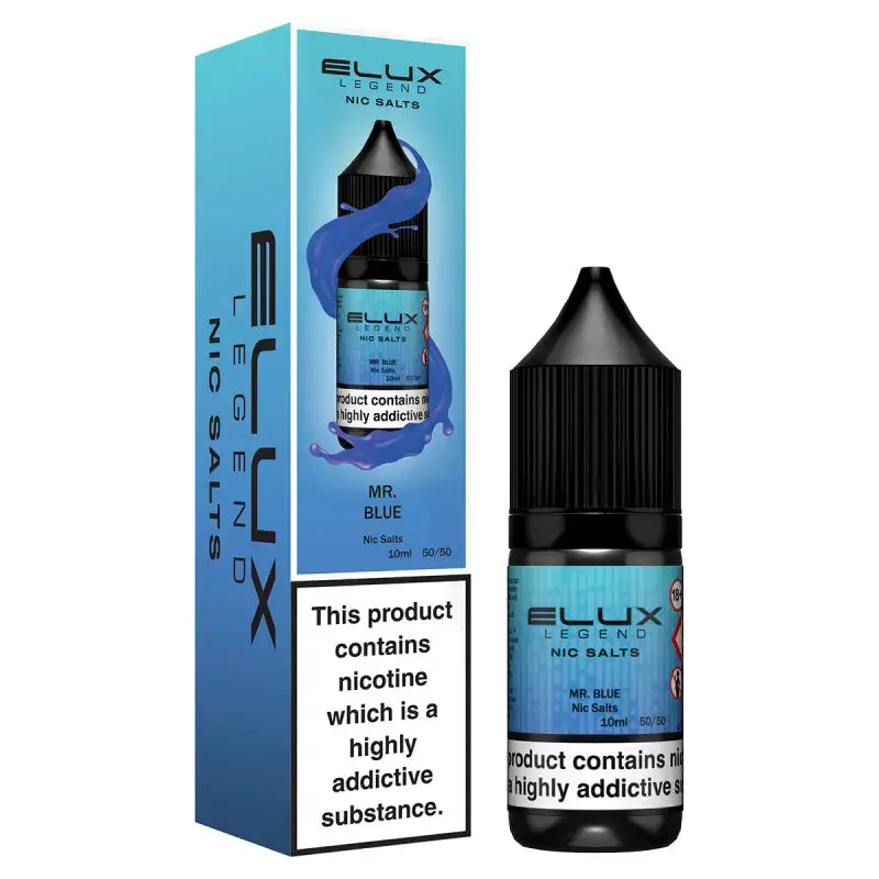 Mr Blue Nic Salt E-Liquid by Elux Legend