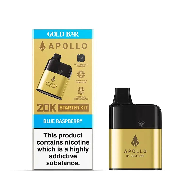 Gold Bar Apollo Prefilled Pod Vape Kit Gold Bar