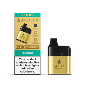 Gold Bar Apollo Prefilled Pod Vape Kit Gold Bar