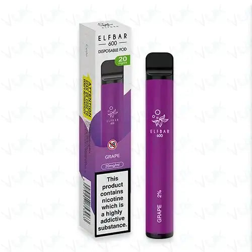 ELFBAR 600 Disposable Vape - 20mg Vape fusion