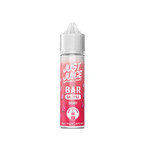 Just Juice  Bar Saltfill Cherry Shortfill 40ml E-Liquid