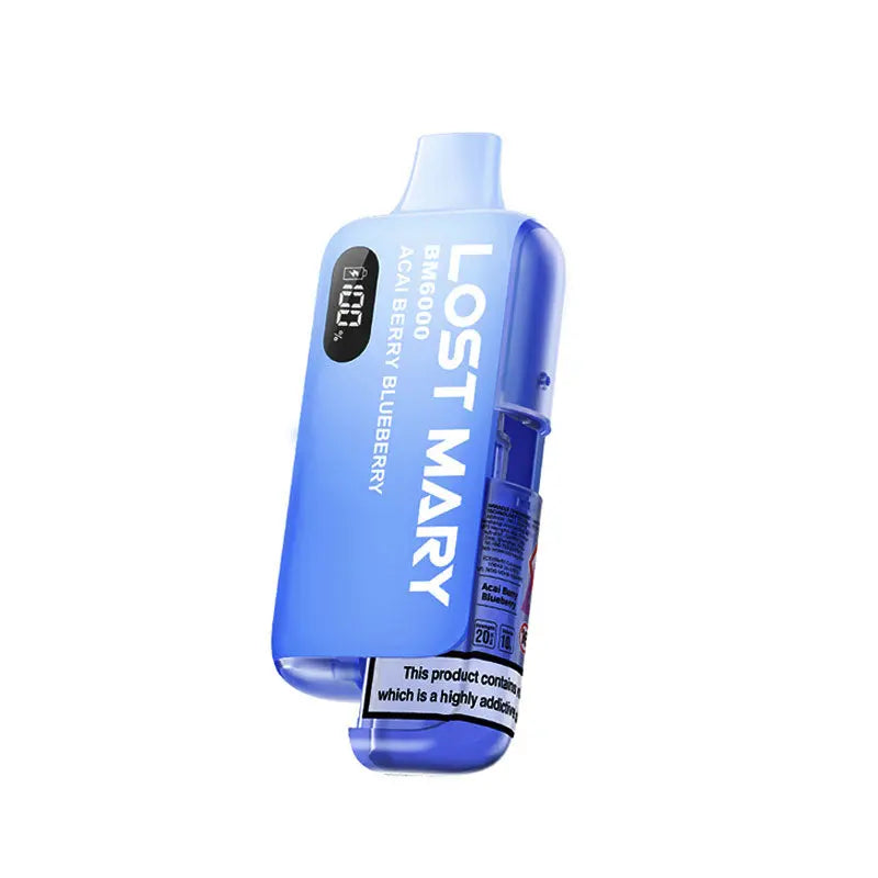 Lost Mary BM6000 Acai Berry Blueberry Disposable Vape  - 20mg Lost Mary