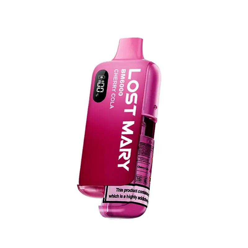 Lost Mary BM6000 Cherry Cola Disposable Vape  - 20mg Lost Mary