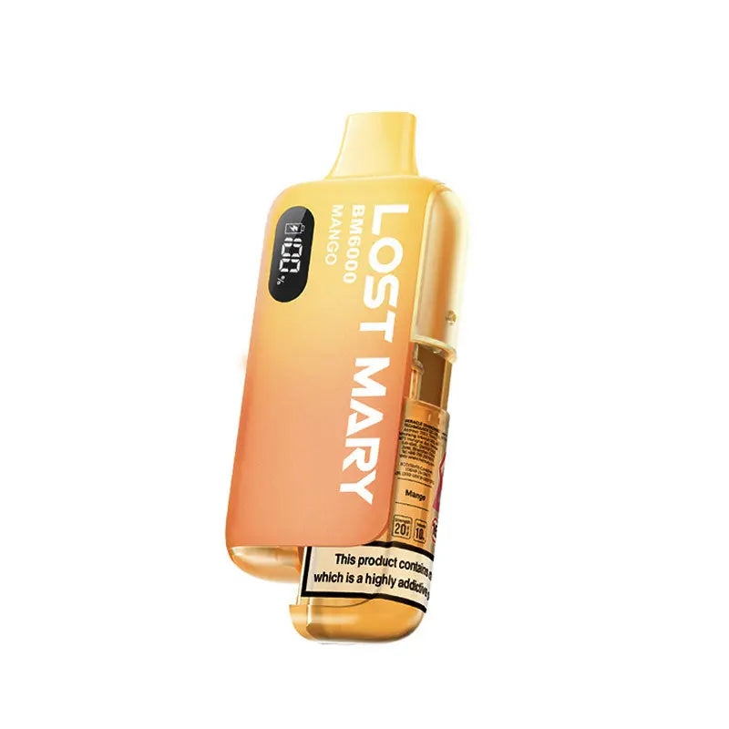 Lost Mary BM6000 Mango Disposable Vape  - 20mg Lost Mary