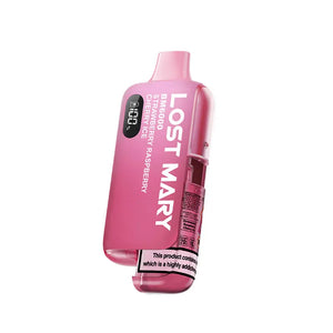 Lost Mary BM6000 Strawberry Raspberry Cherry Ice Disposable Vape  - 20mg Lost Mary