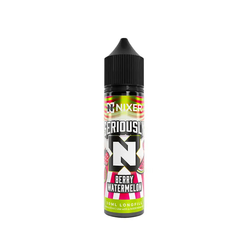 Nixer Seriously Berry Watermelon 30ml Longfill E-Liquid