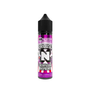 Nixer Seriously Cherry Sour Raspberry 30ml Longfill E-Liquid