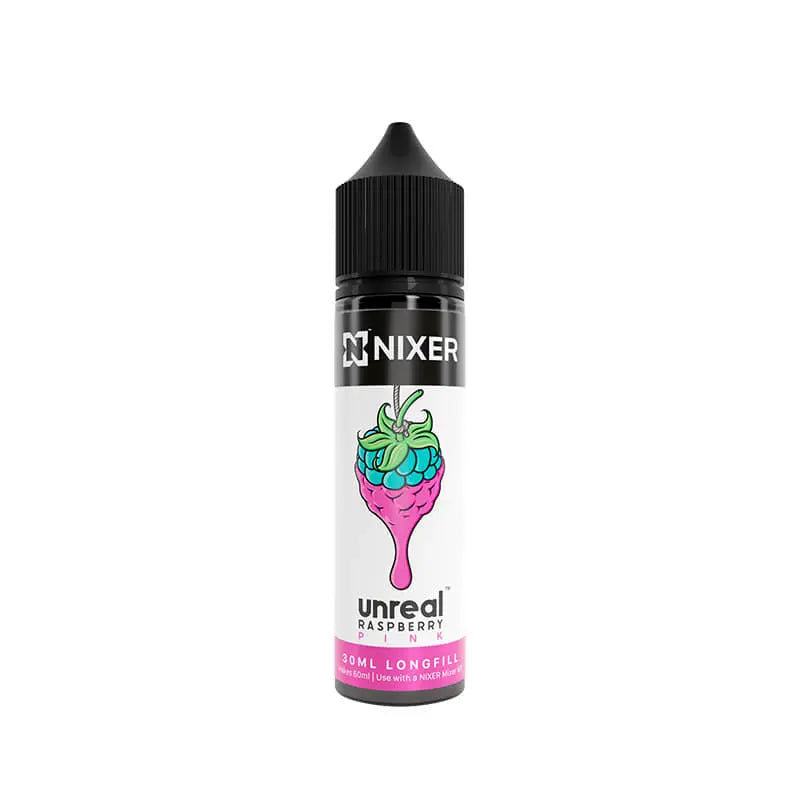 Nixer Unreal Raspberry Pink 30ml Longfill E-Liquid