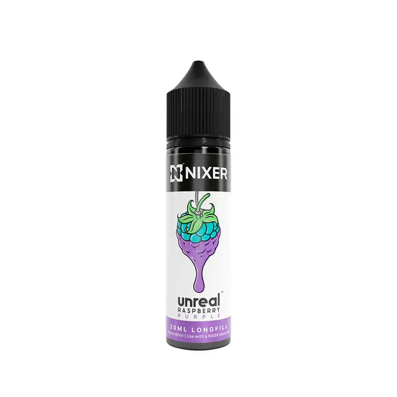 Nixer Unreal Raspberry Purple 30ml Longfill E-Liquid