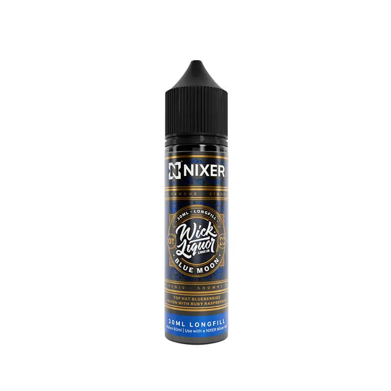 Nixer Wick Liquor Blue Moon 30ml Longfill E-Liquid