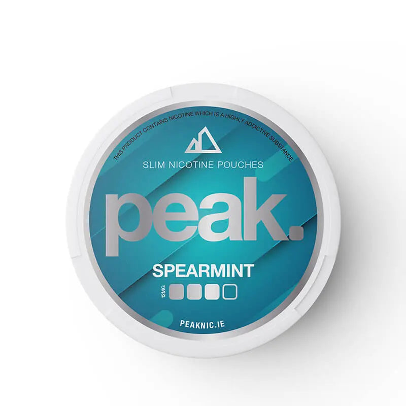 Peak Spearmint Nic Pouches Peak