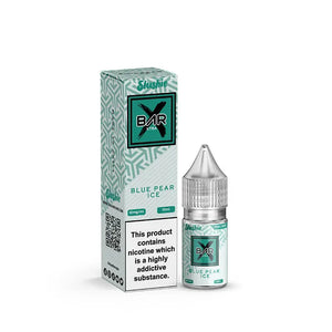 Slushie Bar Xtra Blue Pear Ice 10ml Nic Salt E-Liquid Slushie