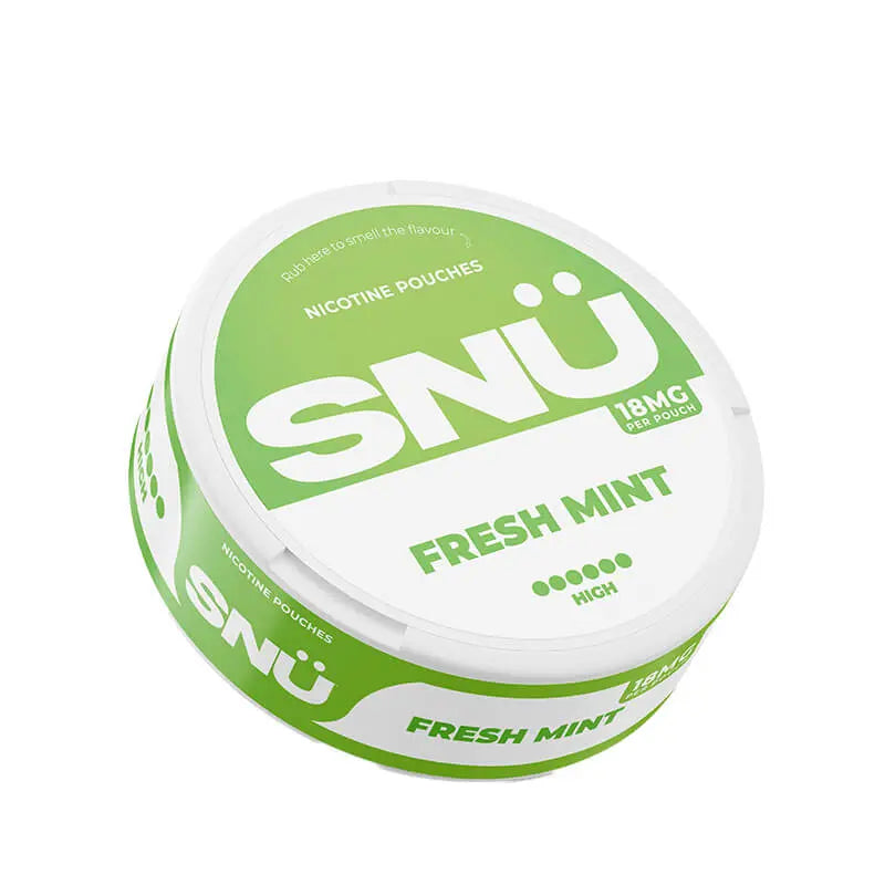 SNU Fresh Mint Nic Pouches by Bar Juice SNU