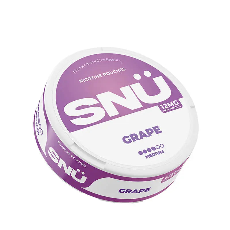 SNU Grape Nic Pouches by Bar Juice SNU