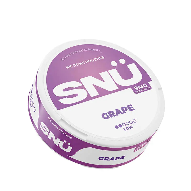 SNU Grape Nic Pouches by Bar Juice SNU