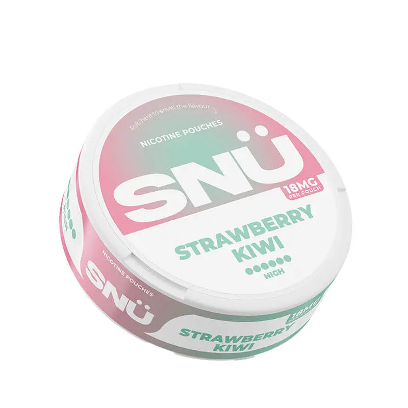 SNU Strawberry Kiwi Nic Pouches by Bar Juice SNU