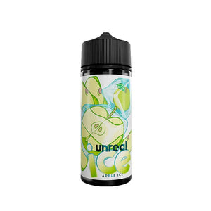 Unreal Ice Apple Ice 100ml Shortfill E-Liquid Unreal