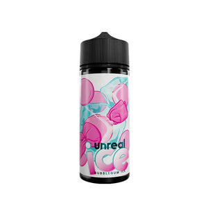 Unreal Ice Bubblegum Ice 100ml Shortfill E-Liquid Unreal