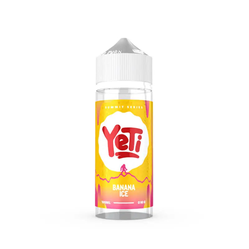 Yeti Summit Series Banana Ice 100ml Shortfill E-Liquid Yeti