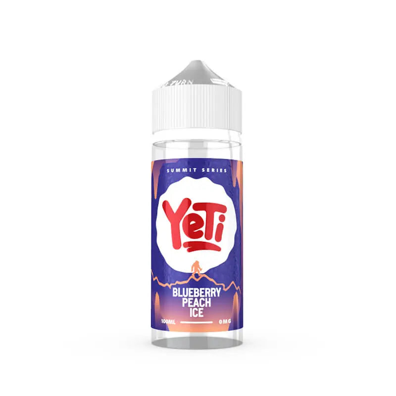 Yeti Summit Series Blueberry Peach Ice 100ml Shortfill E-Liquid Yeti